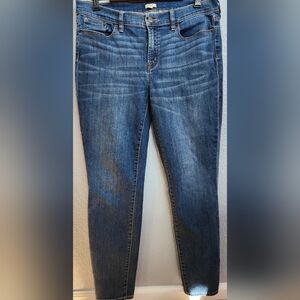 J Crew Stretch Blue Jeans 34x29